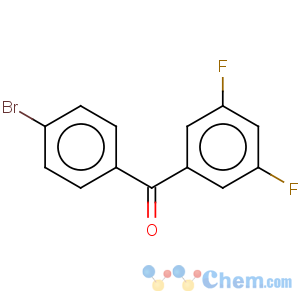 CAS No:844879-03-4 4-Bromo-3',5'-difluorobenzophenone