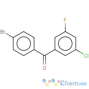 CAS No:844879-12-5 4-Bromo-3'-chloro-5'-fluorobenzophenone
