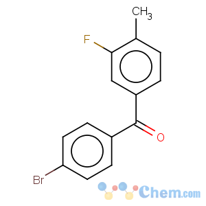 CAS No:844879-18-1 4-Bromo-3'-fluoro-4'-methylbenzophenone