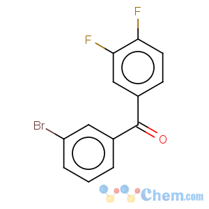 CAS No:844879-35-2 3-Bromo-3',4'-difluorobenzophenone