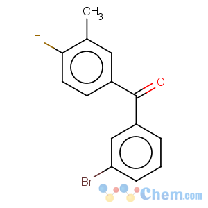 CAS No:844884-90-8 3-Bromo-4'-fluoro-3'-methylbenzophenone