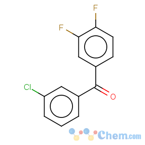 CAS No:844884-94-2 3-Chloro-3',4'-difluorobenzophenone