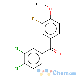 CAS No:844885-37-6 3,4-Dichloro-3'-fluoro-4'-methoxybenzophenone