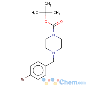 CAS No:844891-10-7 1-Piperazinecarboxylicacid, 4-[(4-bromophenyl)methyl]-, 1,1-dimethylethyl ester