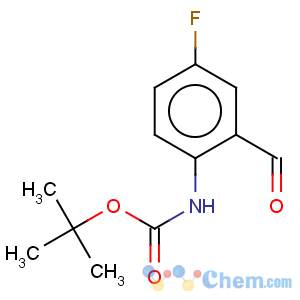 CAS No:844891-31-2 Carbamic acid,(4-fluoro-2-formylphenyl)-, 1,1-dimethylethyl ester (9CI)