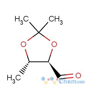 CAS No:84519-53-9 1,3-Dioxolane-4-carboxaldehyde,2,2,5-trimethyl-, (4R,5S)-