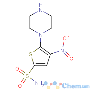 CAS No:845266-27-5 4-nitro-5-piperazin-1-ylthiophene-2-sulfonamide