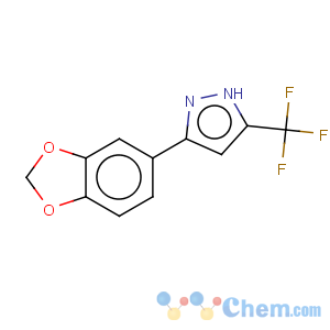 CAS No:845266-32-2 1H-Pyrazole,3-(1,3-benzodioxol-5-yl)-5-(trifluoromethyl)-