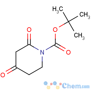 CAS No:845267-78-9 tert-butyl 2,4-dioxopiperidine-1-carboxylate