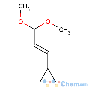 CAS No:845276-39-3 Cyclopropane,[(1Z)-3,3-dimethoxy-1-propen-1-yl]-