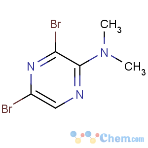 CAS No:84539-07-1 3,5-dibromo-N,N-dimethylpyrazin-2-amine