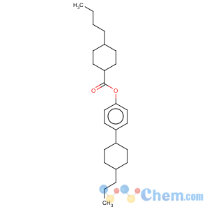 CAS No:84540-35-2 Cyclohexanecarboxylicacid, 4-butyl-, 4-(trans-4-propylcyclohexyl)phenyl ester, trans-