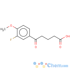 CAS No:845781-33-1 5-(3-Fluoro-4-methoxyphenyl)-5-oxovaleric acid