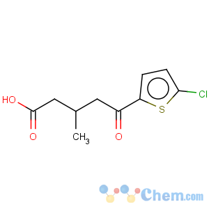 CAS No:845781-52-4 5-(5-Chloro-2-thienyl)-3-methyl-5-oxovaleric acid