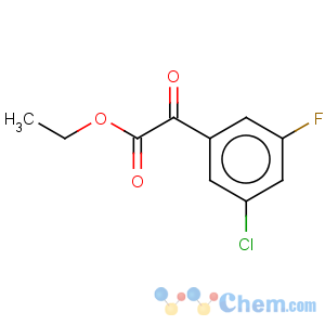 CAS No:845790-57-0 Ethyl 3-chloro-5-fluorobenzoylformate