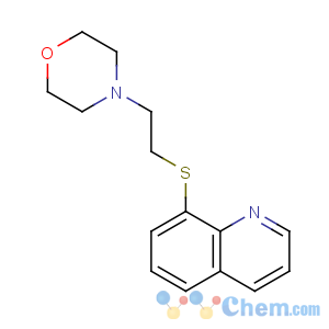 CAS No:845816-02-6 4-(2-quinolin-8-ylsulfanylethyl)morpholine