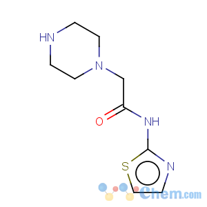 CAS No:84587-70-2 1-Piperazineacetamide,N-2-thiazolyl-
