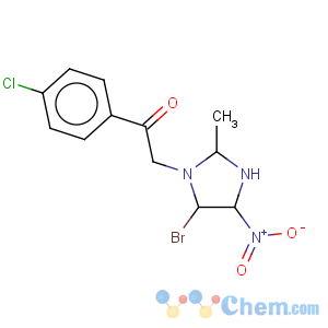 CAS No:845885-93-0 Ethanone,2-(5-bromo-2-methyl-4-nitro-1-imidazolidinyl)-1-(4-chlorophenyl)-