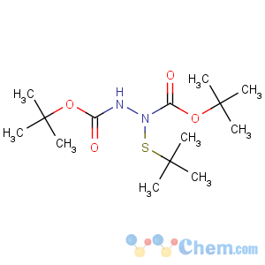 CAS No:84592-35-8 1,2-Hydrazinedicarboxylicacid, 1-[(1,1-dimethylethyl)thio]-, 1,2-bis(1,1-dimethylethyl) ester