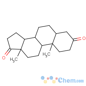 CAS No:846-46-8 (5S,8R,9S,10S,13S,14S)-10,13-dimethyl-2,4,5,6,7,8,9,11,12,14,15,<br />16-dodecahydro-1H-cyclopenta[a]phenanthrene-3,17-dione