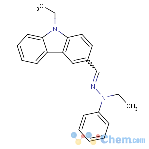 CAS No:84678-52-4 N-ethyl-N-[(9-ethylcarbazol-3-yl)methylideneamino]aniline