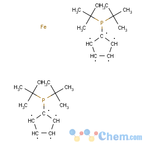CAS No:84680-95-5 1,1'-Bis(di-tert-butylphosphino)ferrocene
