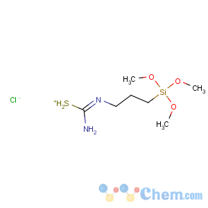 CAS No:84682-36-0 Carbamimidothioic acid,3-(trihydroxysilyl)propyl ester, monohydrochloride (9CI)