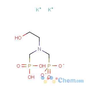 CAS No:84696-99-1 Phosphonic acid,[[(2-hydroxyethyl)imino]bis(methylene)]bis-, dipotassium salt (9CI)