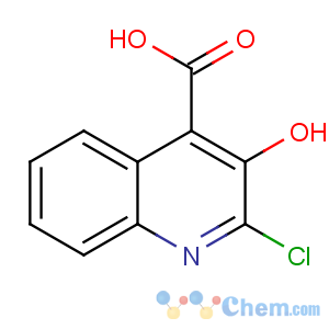 CAS No:847547-91-5 2-chloro-3-hydroxyquinoline-4-carboxylic acid
