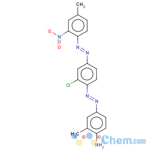 CAS No:847685-85-2 benzenamine4-[[2-chloro-4-[(4-methyl-2-nitrophenyl)azo]phenyl]azo]-2-methyl-