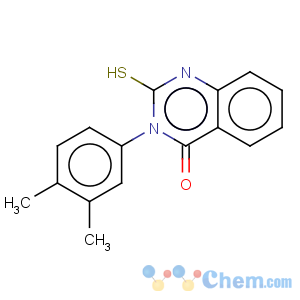 CAS No:84772-25-8 4(1H)-Quinazolinone,3-(3,4-dimethylphenyl)-2,3-dihydro-2-thioxo-
