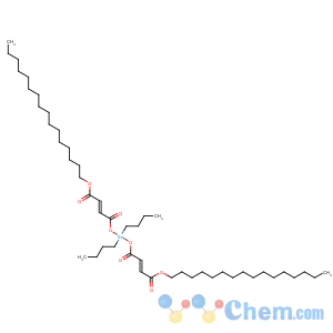 CAS No:84787-79-1 5,7,12-Trioxa-6-stannaoctacosa-2,9-dienoicacid, 6,6-dibutyl-4,8,11-trioxo-, hexadecyl ester (9CI)