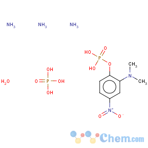 CAS No:84787-89-3 Phenol,2-(dimethylamino)-4-nitro-, dihydrogen phosphate (ester), diammonium salt (9CI)
