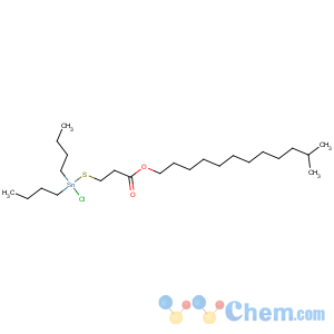 CAS No:84788-16-9 Propanoic acid,3-[(dibutylchlorostannyl)thio]-, isotridecyl ester (9CI)