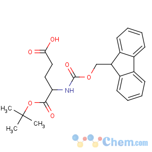 CAS No:84793-07-7 (4S)-4-(9H-fluoren-9-ylmethoxycarbonylamino)-5-[(2-methylpropan-2-yl)<br />oxy]-5-oxopentanoic acid