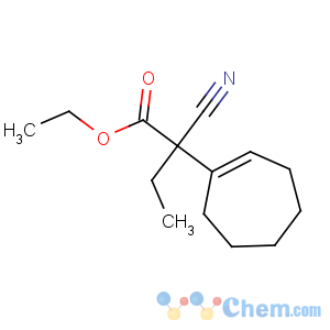 CAS No:84803-63-4 ethyl alpha-cyano-alpha-ethyl-1-cyclohepten-1-acetate