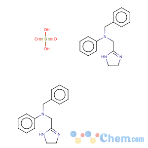 CAS No:84803-70-3 bis(n-benzyl-4,5-dihydro-n-phenyl-1h-imidazole-2-methylamine) sulphate