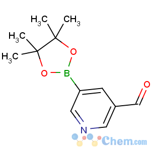CAS No:848093-29-8 5-(4,4,5,5-tetramethyl-1,3,2-dioxaborolan-2-yl)pyridine-3-carbaldehyde