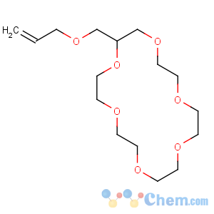 CAS No:84812-04-4 2-(prop-2-enoxymethyl)-1,4,7,10,13,16-hexaoxacyclooctadecane