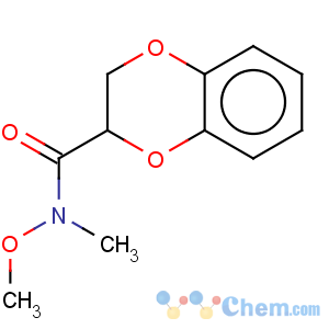 CAS No:848170-22-9 1,4-Benzodioxin-2-carboxamide,2,3-dihydro-N-methoxy-N-methyl-