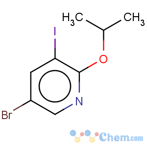 CAS No:848243-21-0 Pyridine,5-bromo-3-iodo-2-(1-methylethoxy)-