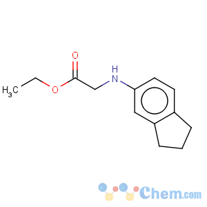 CAS No:84827-40-7 Glycine,N-(2,3-dihydro-1H-inden-5-yl)-, ethyl ester