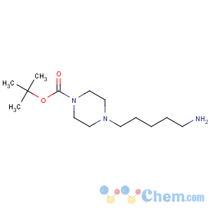 CAS No:848576-53-4 1-Piperazinecarboxylicacid, 4-(5-aminopentyl)-, 1,1-dimethylethyl ester