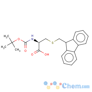CAS No:84888-35-7 L-Cysteine,N-[(1,1-dimethylethoxy)carbonyl]-S-(9H-fluoren-9-ylmethyl)-