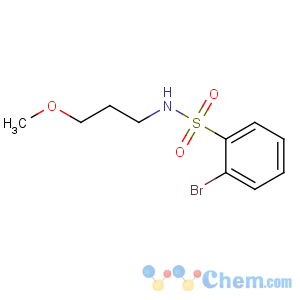 CAS No:848906-56-9 2-bromo-N-(3-methoxypropyl)benzenesulfonamide