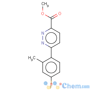 CAS No:848953-31-1 3-Pyridazinecarboxylicacid, 6-(4-fluoro-2-methylphenyl)-, methyl ester