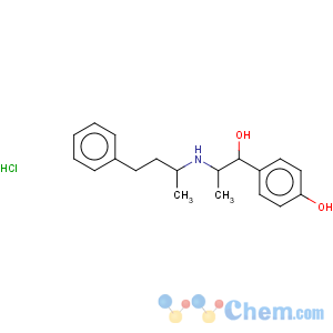 CAS No:849-55-8 Benzenemethanol,4-hydroxy-a-[1-[(1-methyl-3-phenylpropyl)amino]ethyl]-,hydrochloride (1:1)