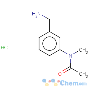 CAS No:849020-90-2 Acetamide,N-[3-(aminomethyl)phenyl]-N-methyl-, hydrochloride (1:1)