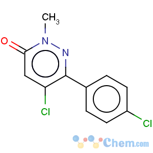 CAS No:849021-02-9 3(2H)-Pyridazinone,5-chloro-6-(4-chlorophenyl)-2-methyl-