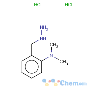 CAS No:849021-12-1 Benzenamine,2-(hydrazinylmethyl)-N,N-dimethyl-, hydrochloride (1:2)